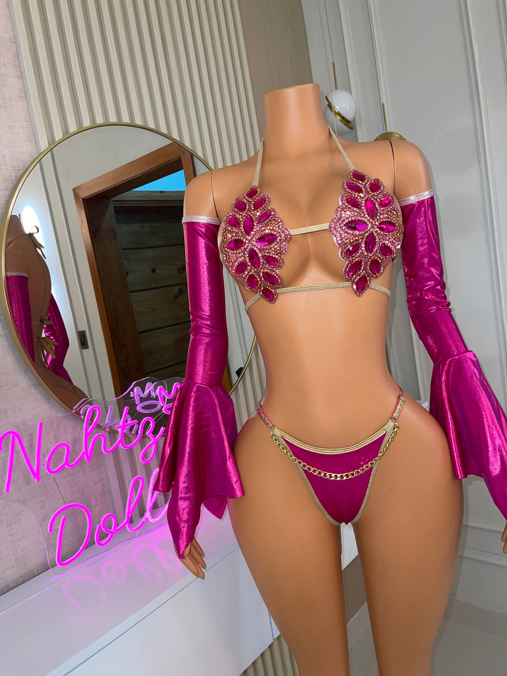Set glam pink 056