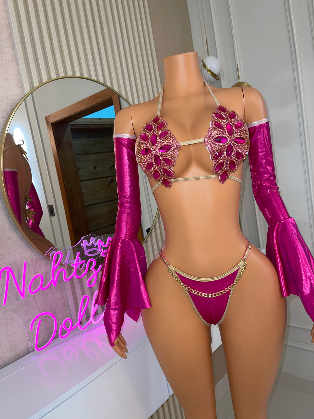 Set glam pink 056